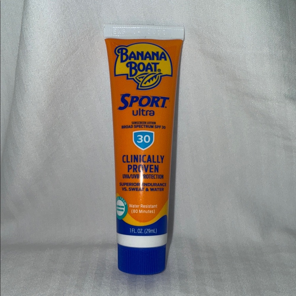 Banana Republic Sport Ultra SPF 30 Sunscreen - Orange and Blue